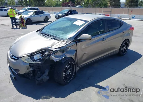 2011 Hyundai Elantra Gls из США, поврежденный, VIN 5NPDH4AE8BH005822